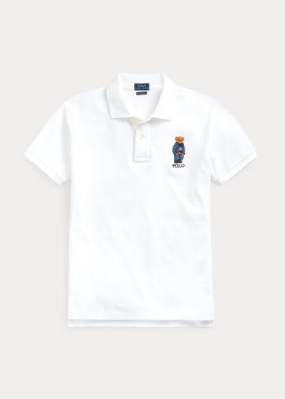 Camisa Polo Polo Ralph Lauren Classic Fit Bear Mulher 92714-VPIJ